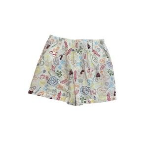 New with Tags Happily Grey Quirky Food Print Elastic Waist Casual Lounge Boxers